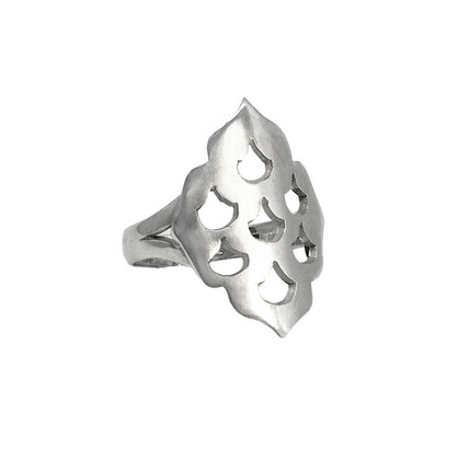 Screen Goddess Ring Silver