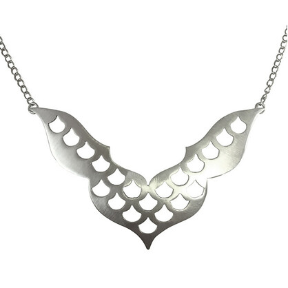 Screen Goddess Necklace Silver
