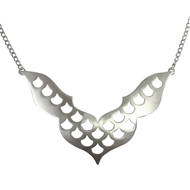 Screen Goddess Necklace Silver
