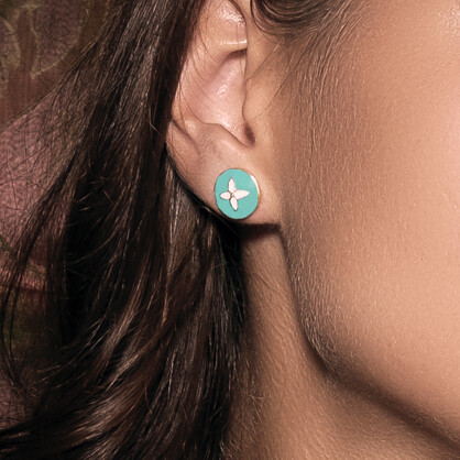 Kashmiri Stud Turquoise