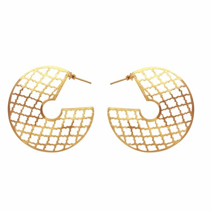 Trellis Love Earring Gold