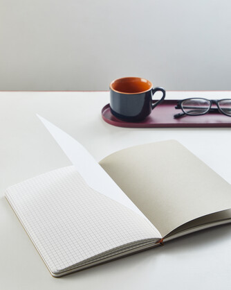 Signature Series A5 Vegan Leather Notebook | 192 Pages 100 GSM Italian Paper