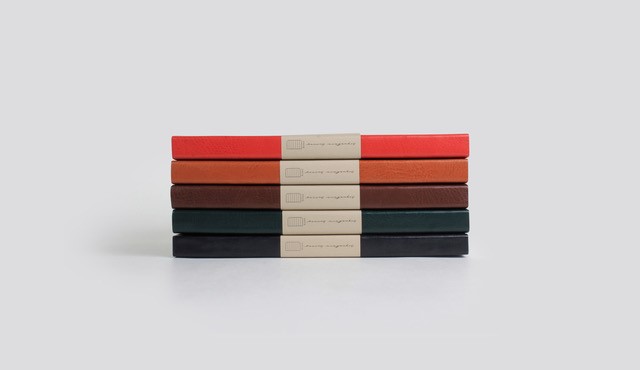 Signature Series A5 Vegan Leather Notebook | 192 Pages 100 GSM Italian Paper