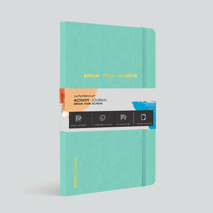 A5 Activity Journal | Goals, Milestones, Activities