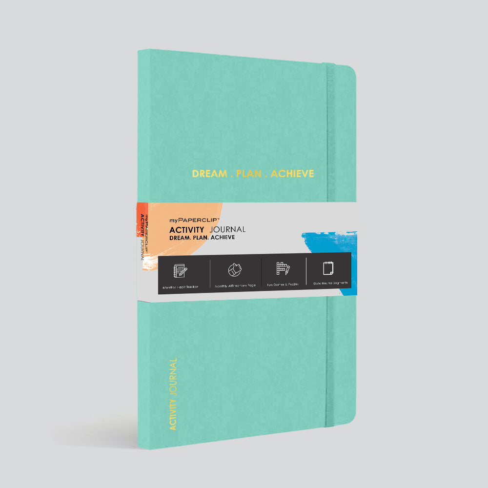 A5 Activity Journal | Goals, Milestones, Activities