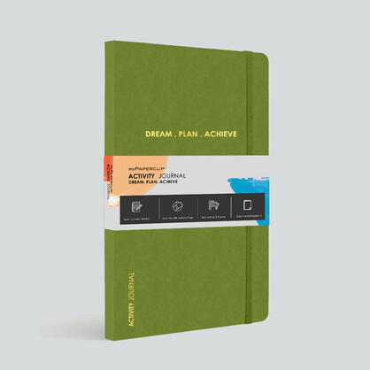 A5 Activity Journal | Goals, Milestones, Activities