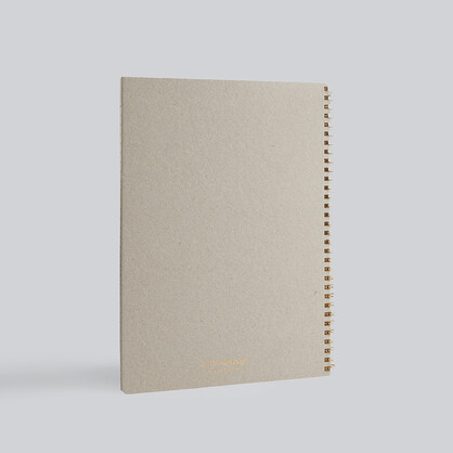 Limited Edition Spiral Bound A4 Notebook | 128 Pages 80 GSM Paper