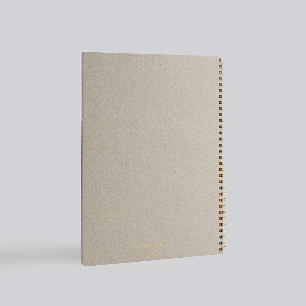 Limited Edition Spiral Bound A4 Notebook | 128 Pages 80 GSM Paper