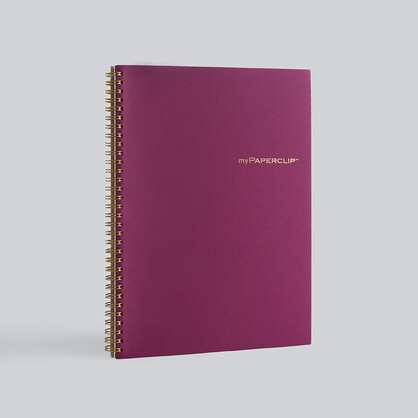 Limited Edition Spiral Bound A4 Notebook | 128 Pages 80 GSM Paper