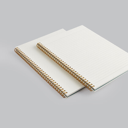 Limited Edition Spiral Bound A4 Notebook | 128 Pages 80 GSM Paper