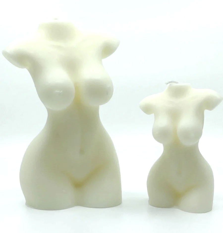 Goddess Nude Body Candle