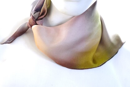 SILK TWILL MINI SCARF: Koala and Joey