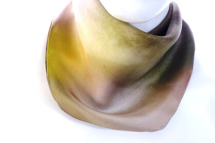 SILK TWILL MINI SCARF: Koala and Joey