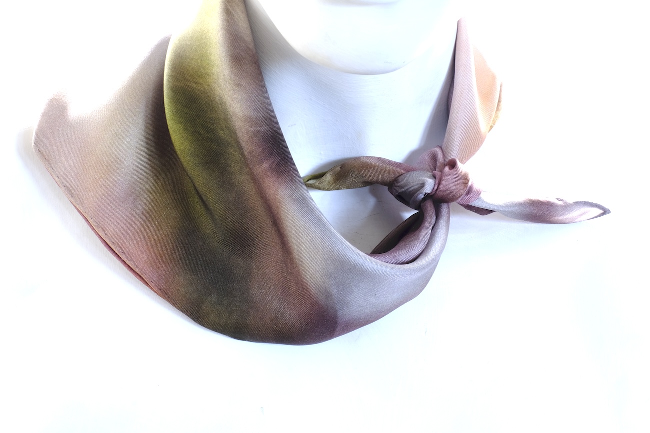 SILK TWILL MINI SCARF: Koala and Joey