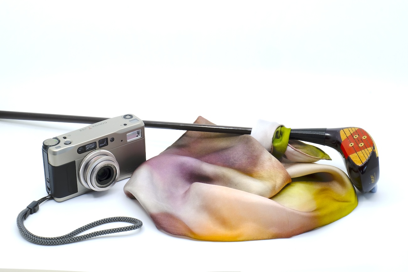 SILK TWILL MINI SCARF: Koala and Joey