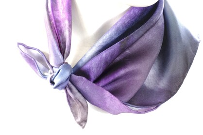 SILK TWILL MINI SCARF: Koala and Joey 2