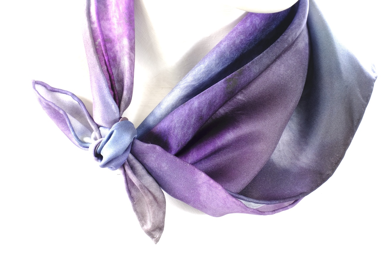 SILK TWILL MINI SCARF: Koala and Joey 2