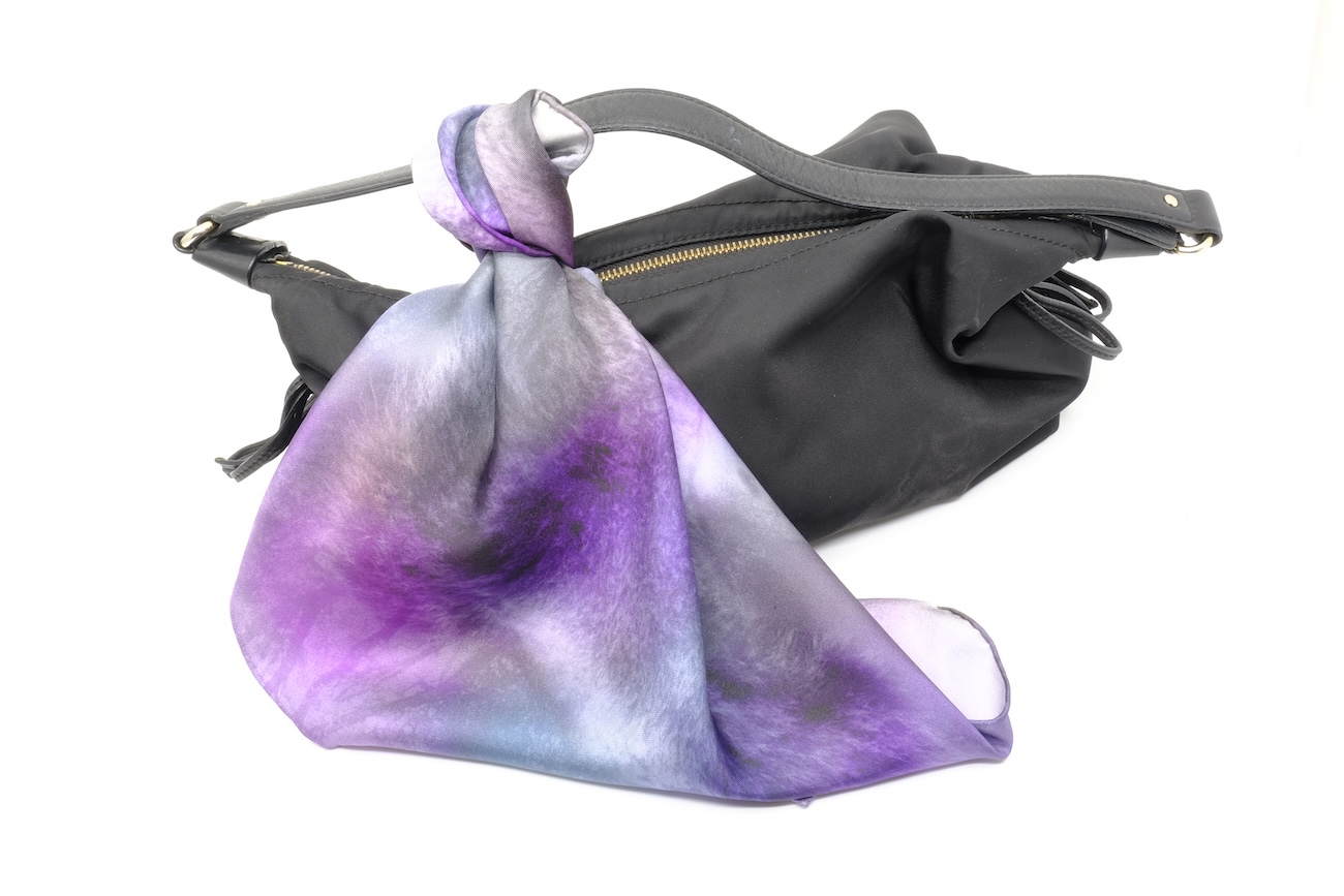 SILK TWILL MINI SCARF: Koala and Joey 2