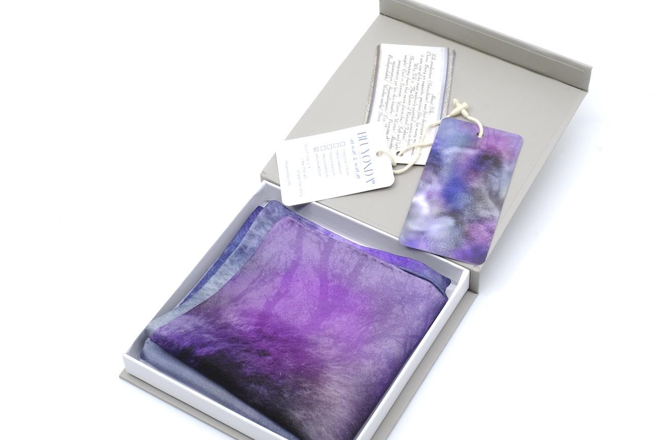 SILK TWILL MINI SCARF: Koala and Joey 2