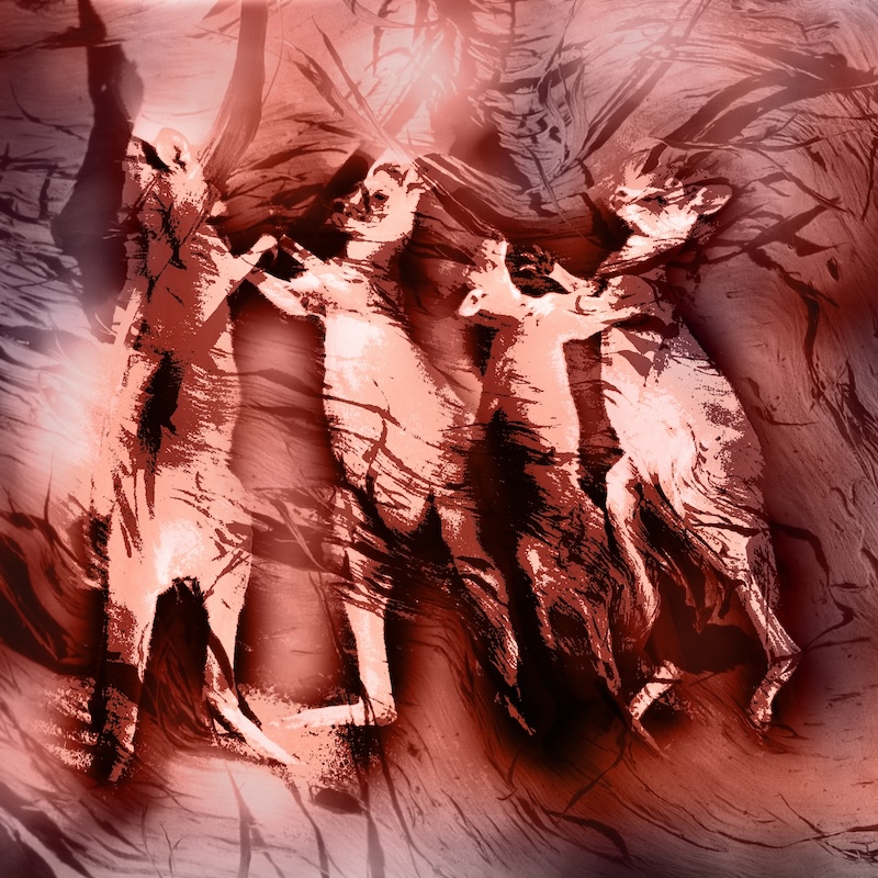 SILK TWILL MINI SCARF: Boxing Kangas