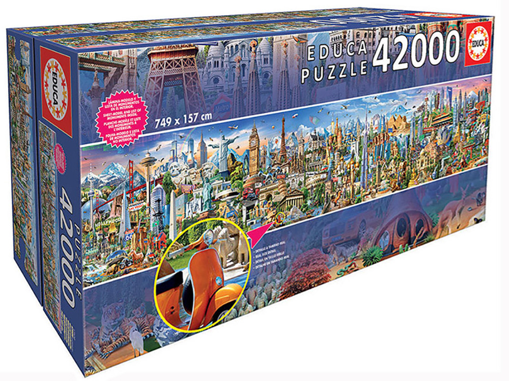 42,000pc AROUND THE WORLD