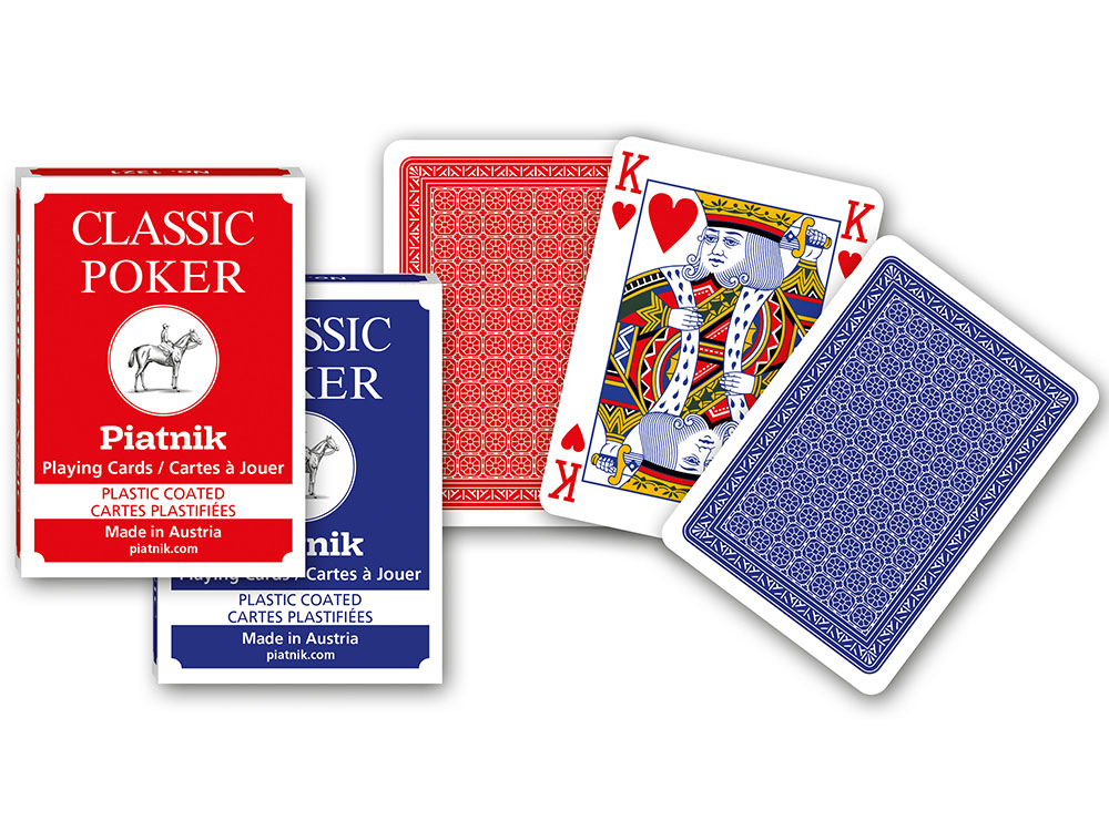 PIATNIK CLASSIC POKER SINGLE DECK