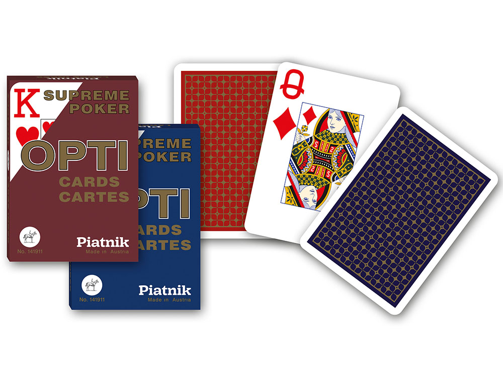 OPTI POKER LARGE INDEX SINGLE
