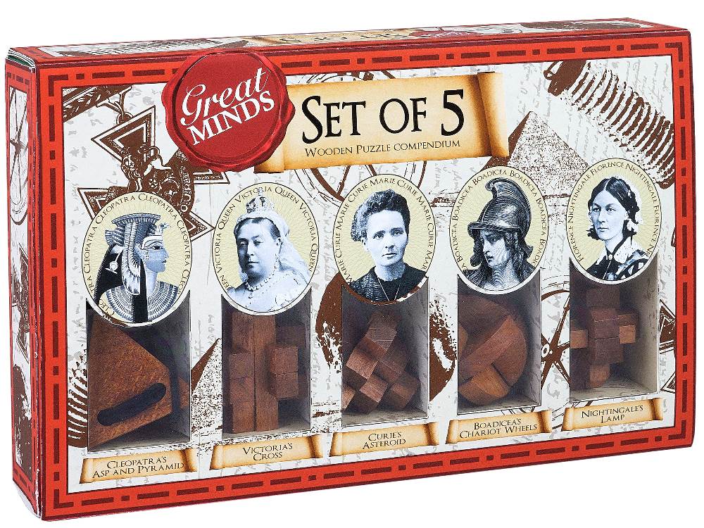 GREAT MINDS SET OF 5 (WOMEN)