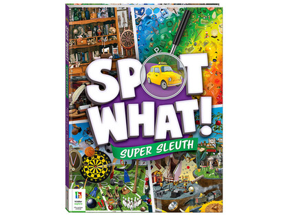 SPOT WHAT SUPER SLEUTH BOOK