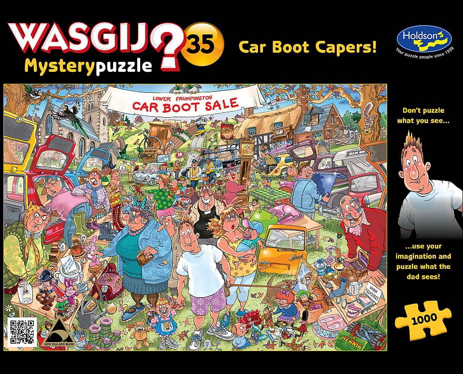 WASGIJ? ORIGINAL 35 CAR BOOT