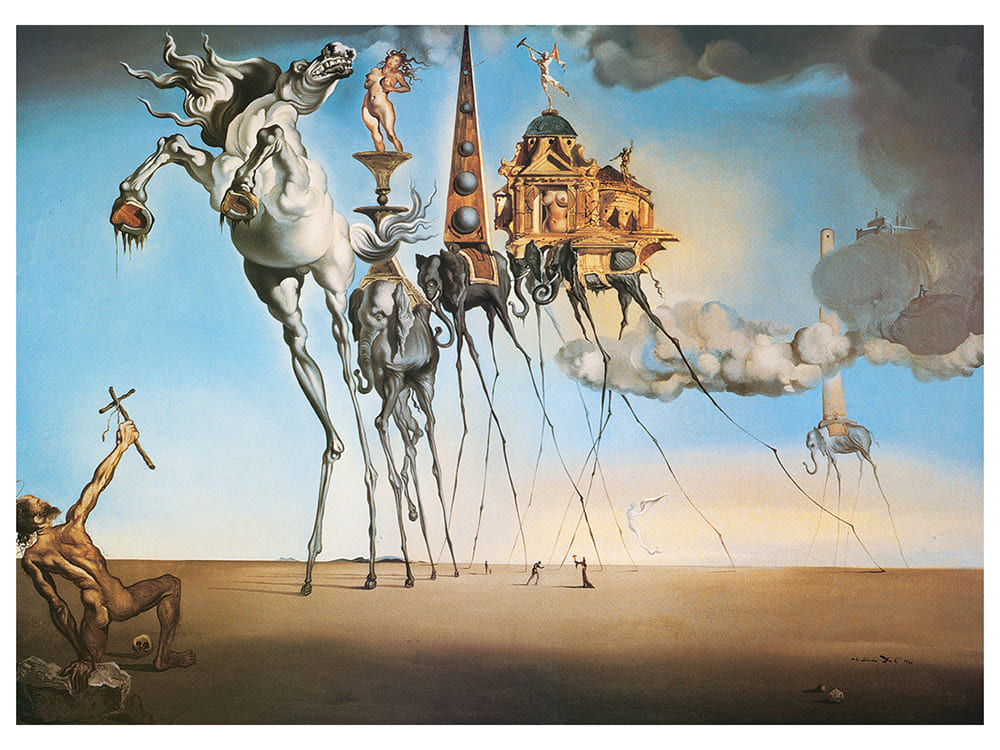 DALI, TEMPTATION OF ST.ANTHONY