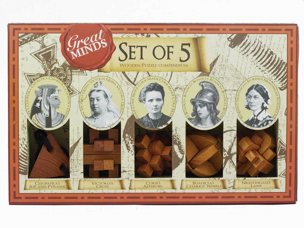 GREAT MINDS SET OF 5 (WOMEN)