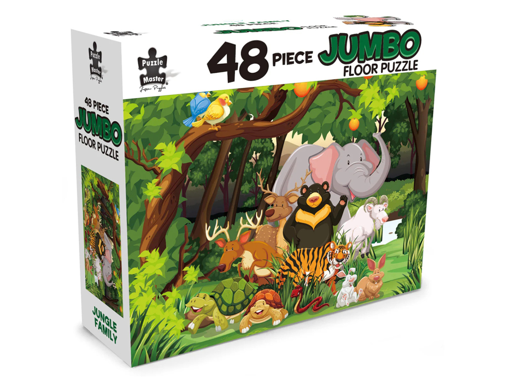 JUNGLE FAMILY JUMBO FLOOR PUZ