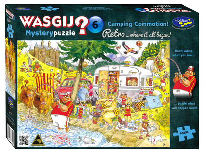 WASGIJ? RETRO MYSTERY #6 500 XL SIZED PIECES JIGSAW