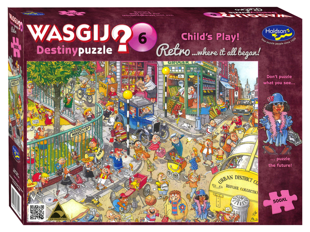 WASGIJ? RETRO DESTINY #6 500 XL SIZED PIECES JIGSAW PUZZLE