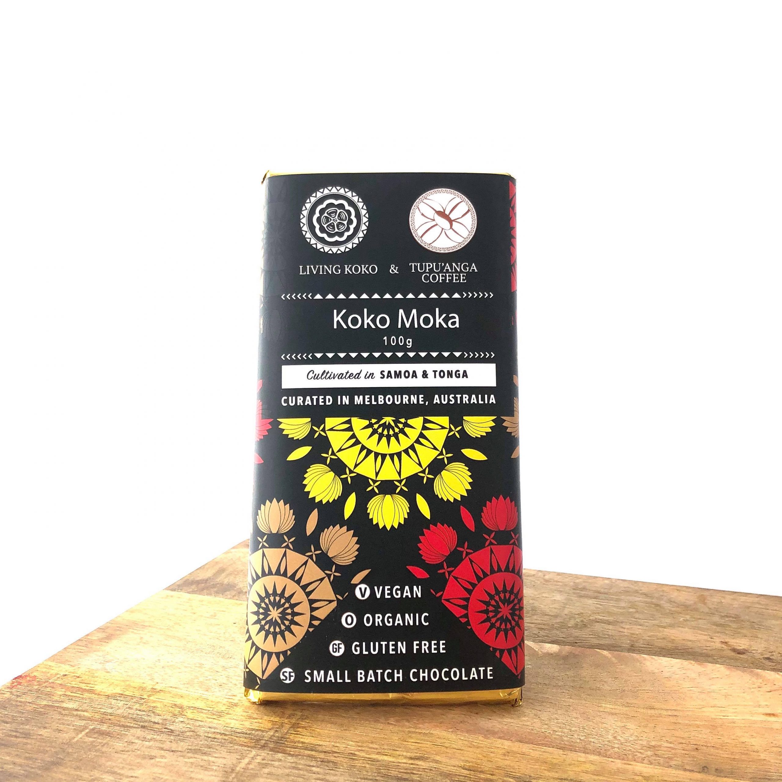Wholesale KOKOMOKA 70% + Tongan Coffee Dark Chocolate - Living