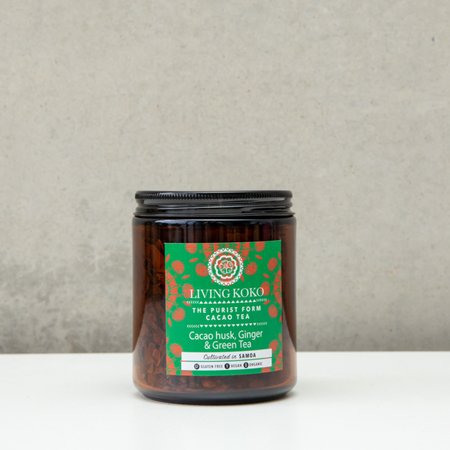 Cacao, Ginger & Green Tea 60g