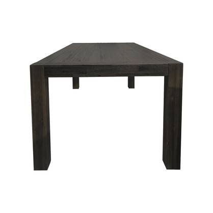 9 Pieces Dining Suite 210cm Large Size Dining Table & 8X Chairs with Solid Acacia Wooden Base in Chocolate Colour