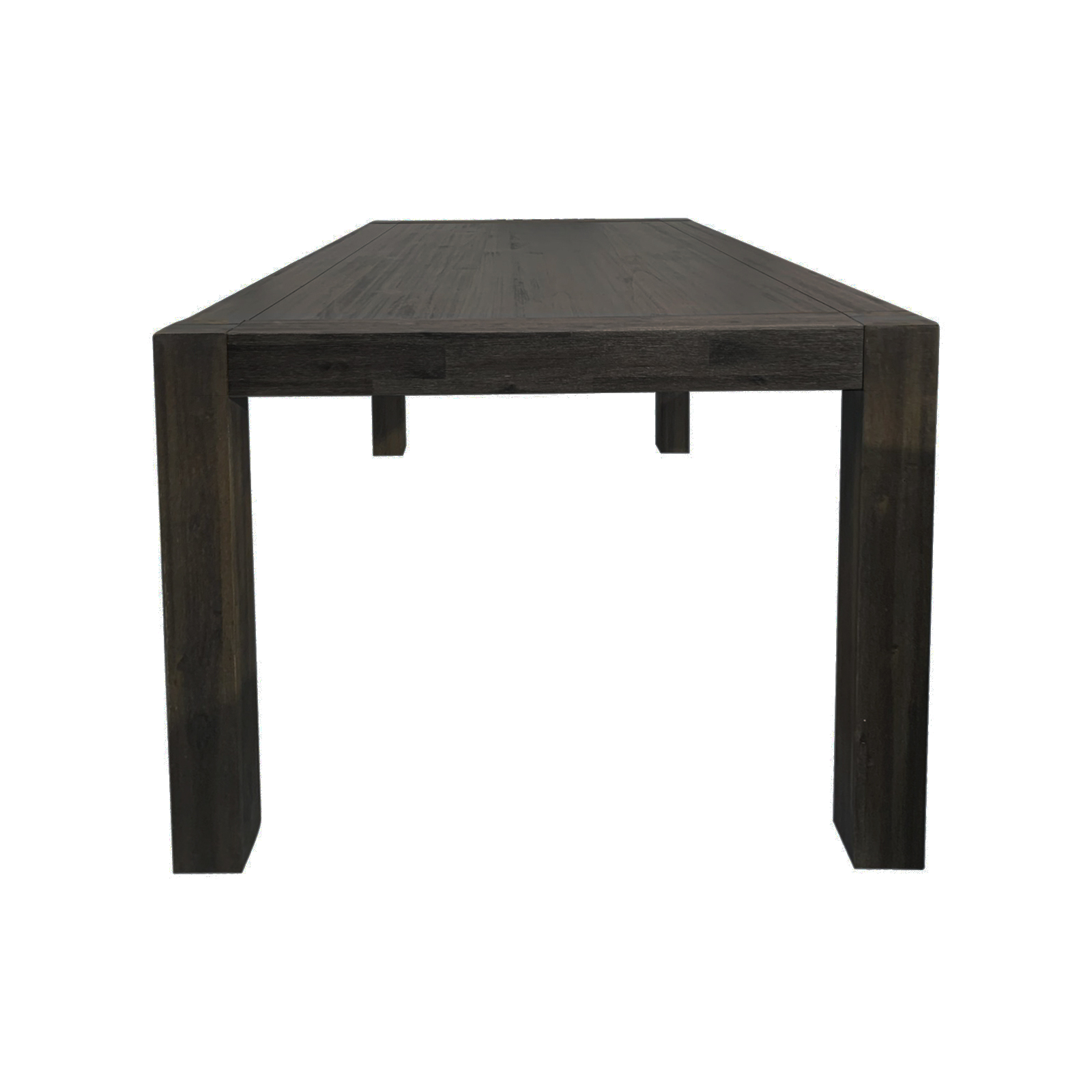 9 Pieces Dining Suite 210cm Large Size Dining Table & 8X Chairs with Solid Acacia Wooden Base in Chocolate Colour