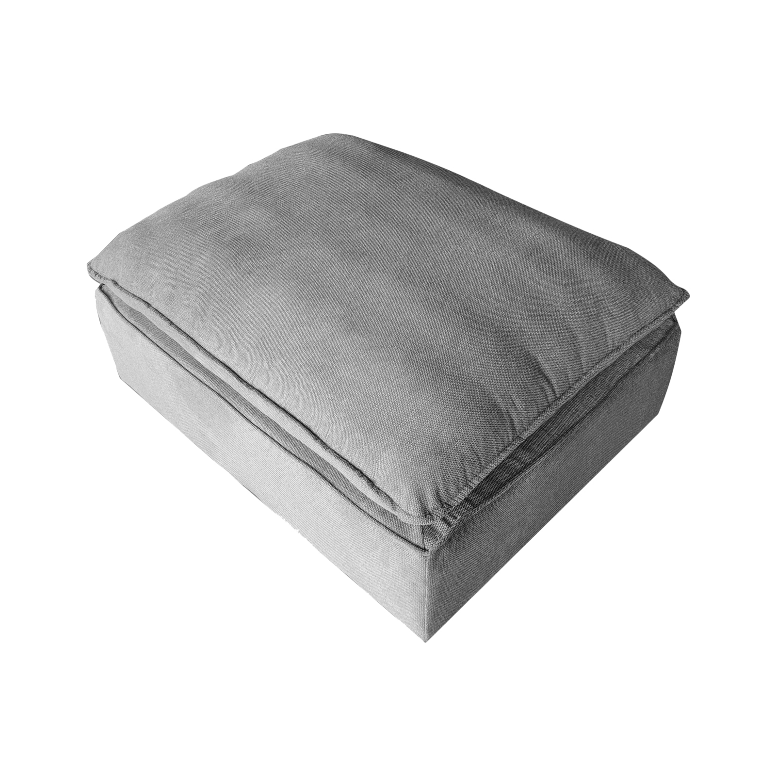 Wholesale 6 Seater Cloud Sectional Sofa in Belfast Fabric Grey Living