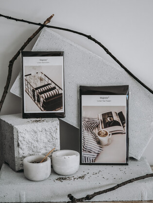 Linen Dish Cloth - Ebony