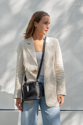 Mini Bucket Bag - Black