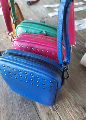Box Bag - stud detailing