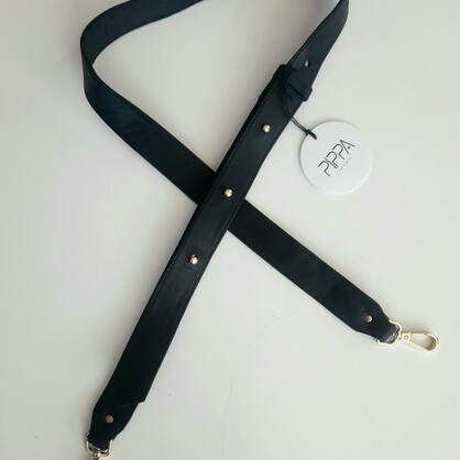 Saddle Bag - Tan - full leather strap