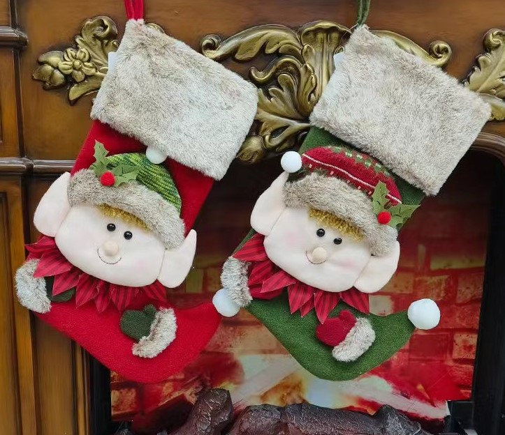 Wholesale Elf Stocking Christmas Snow Globes by House worX Fieldfolio