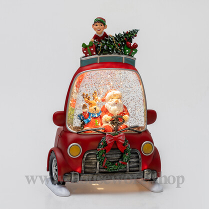 Festive Car - Santa