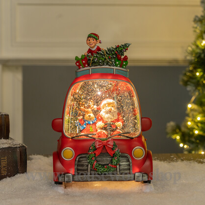 Festive Car - Santa