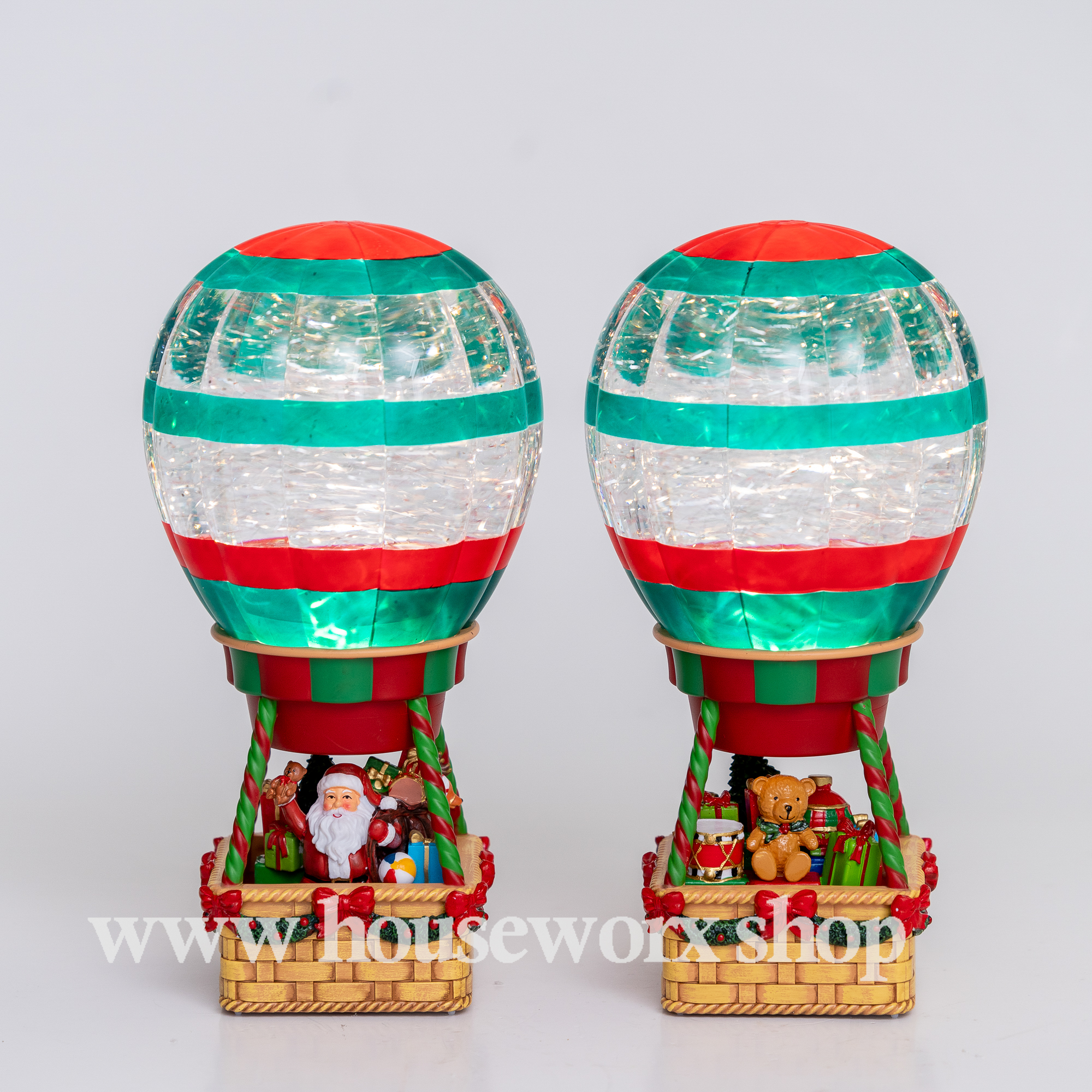 Hot Air Balloon - Santa