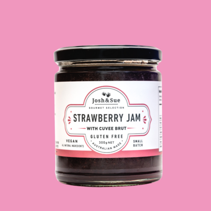 Josh&Sue Strawberry Jam with Cuvee Brut