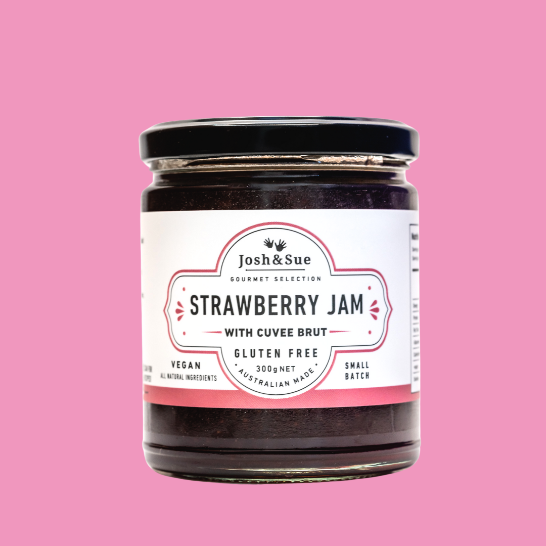 Josh&Sue Strawberry Jam with Cuvee Brut